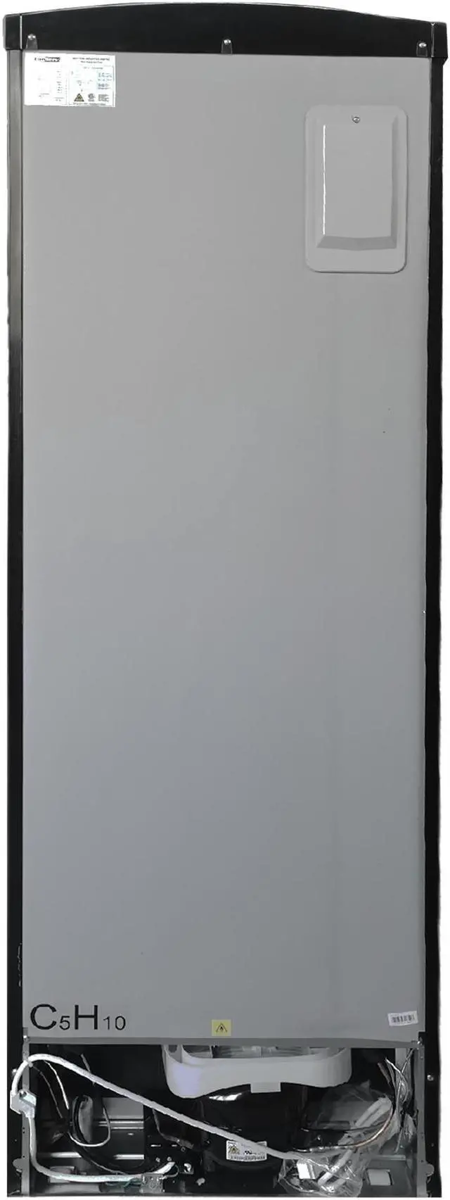 Alt view image 5 of 5 - Conserv 10.7 cu. ft. Bottom Mount Retro Refrigerator in Black