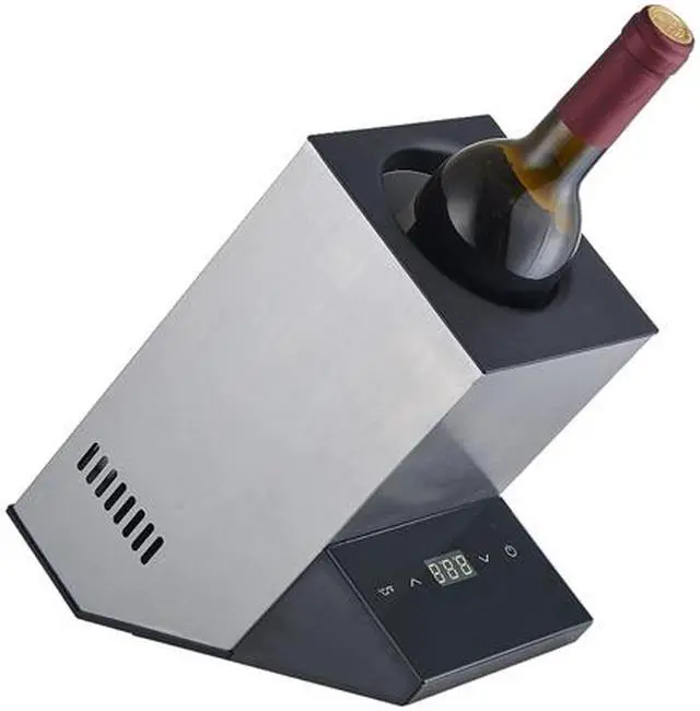 Alt view image 2 of 7 - Equator Single Bottle Chiller Wine-Champagne-Water 110V AC/12V DC