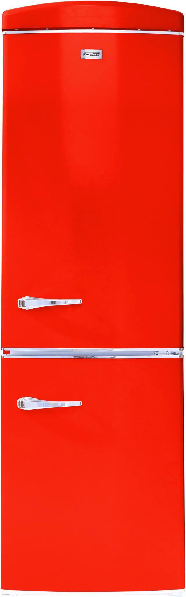 Main image of Conserv 10.7 cu. ft.  Frost-free Bottom Mount Retro Refrigerator in Red