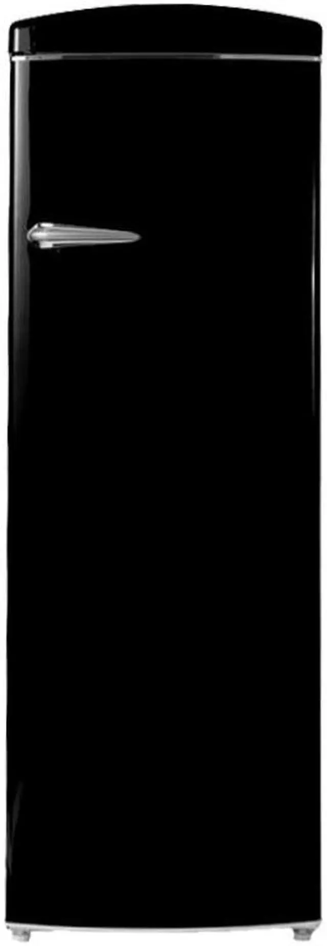 Main image of 24 in. 11 cu. ft. Frost-free Classic Retro Single Door Refrigerator in Black