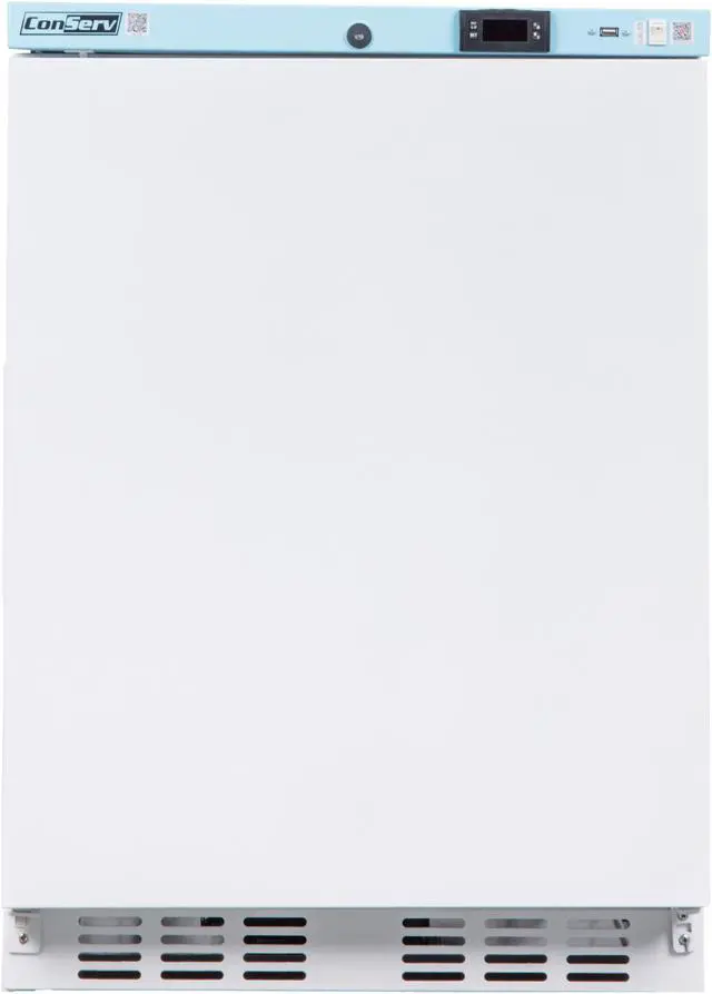 Main image of 3.9 cu.ft. Frost-free Commercial Refrigerator in White with Temperature Alarm