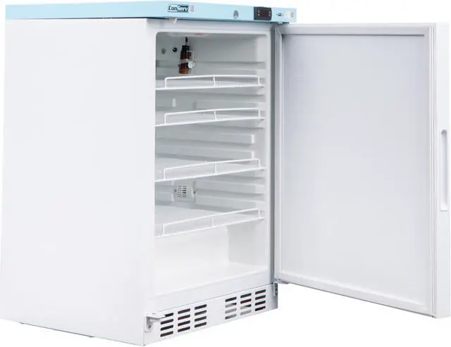 Alt view image 5 of 7 - 3.9 cu.ft. Frost-free Commercial Refrigerator in White with Temperature Alarm