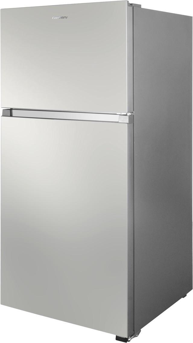 Conserv 21cu.ft. Top Freezer Refrigerator Stainless Icemaker Frost Free No Fingerprint