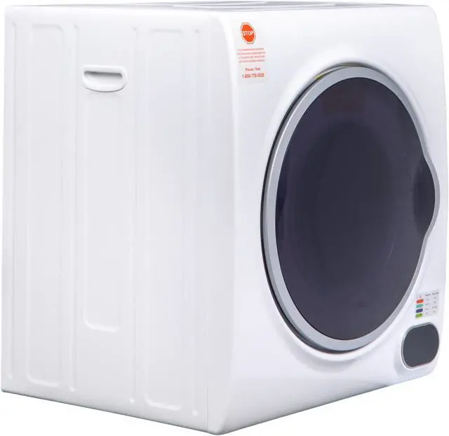 Alt view image 3 of 6 - Equator 3.5 cu.ft. 110V Compact Digital Vented Sensor Dryer in White
