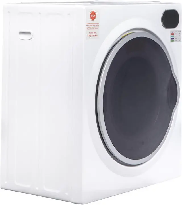 Alt view image 4 of 7 - Equator 2.6 cu.ft. 110V Ultra Compact Digital Vented Sensor Dryer in White