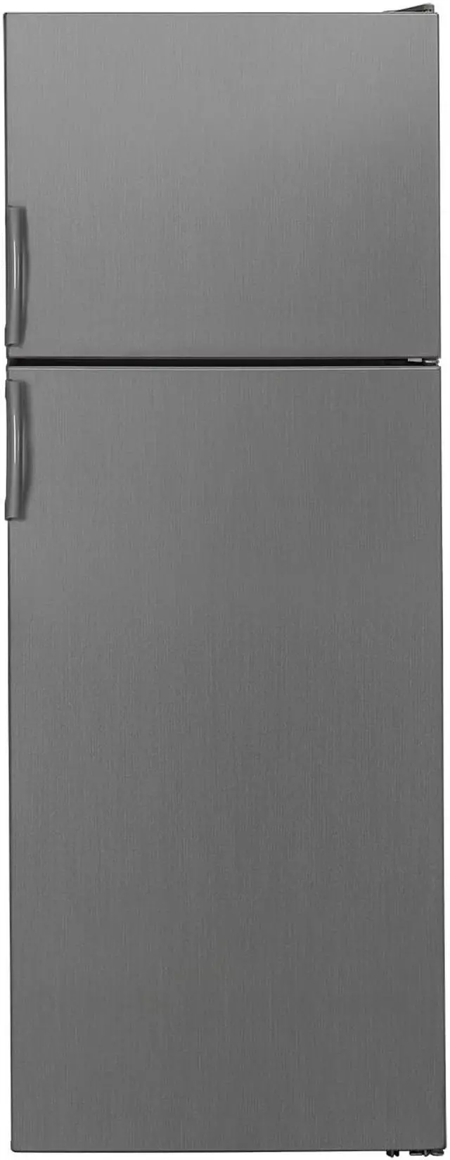 Main image of Equator 14 cu ft Stainless Top Freezer Refrigerator Frost Free Energy Star Made in Europe
