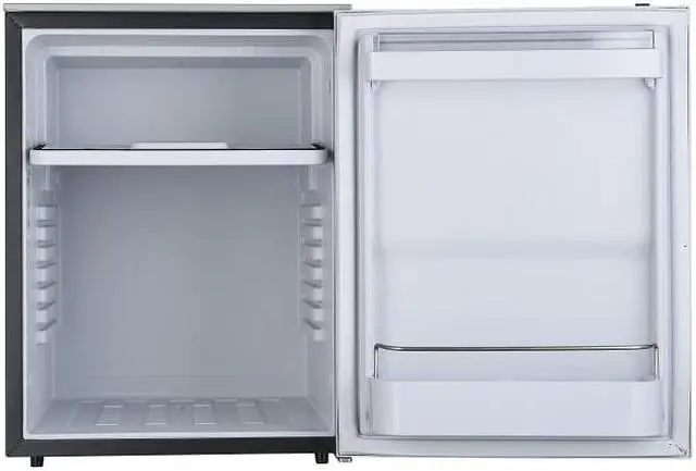 Alt view image 2 of 5 - Equator 2.8cu.ft. Brushed Stainless 12V/DC RV Built-in Refrigerator w/Compressor