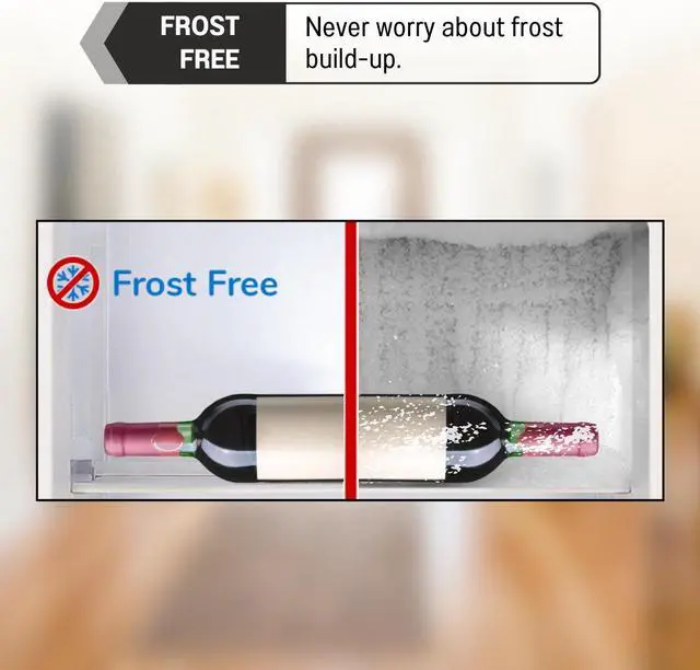 Alt view image 5 of 7 - Equator Dual Zone 52-Bottle Free Standing/Built-in Wine Cooler in Stainless