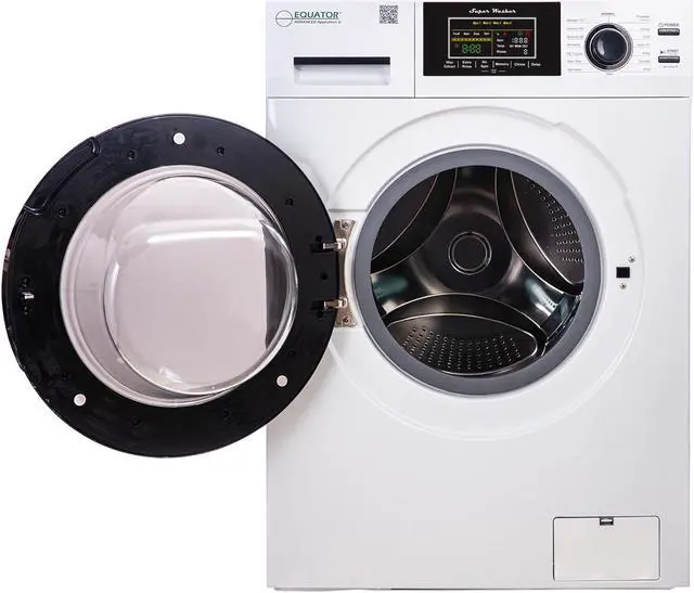 Alt view image 4 of 7 - Equator Touch Pet 15 lbs Compact 110V Sani Digital Washer 1400 RPM 16 Programs