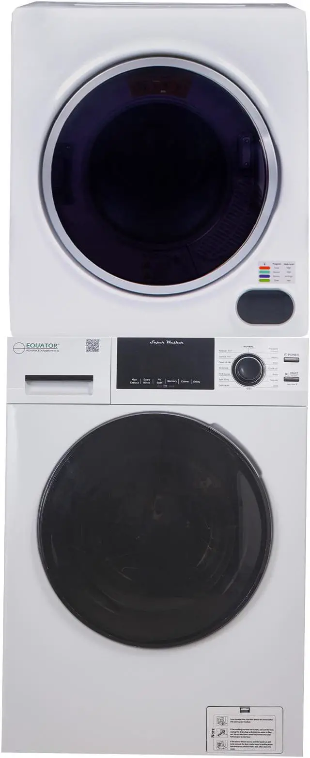 Main image of Equator Digital Pet 15 lbs Compact 110V Set Sani Washer+Vented 3.5cf Dryer