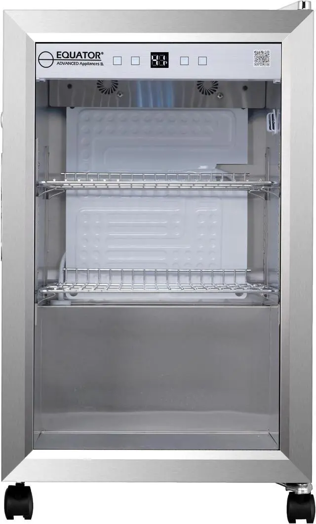 Alt view image 3 of 7 - 2.3cf Built-in/Freestanding Outdoor/Indoor Refrigerator with 7 Color LED Lights