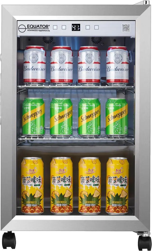 Main image of 2.3cf Built-in/Freestanding Outdoor/Indoor Refrigerator with 7 Color LED Lights