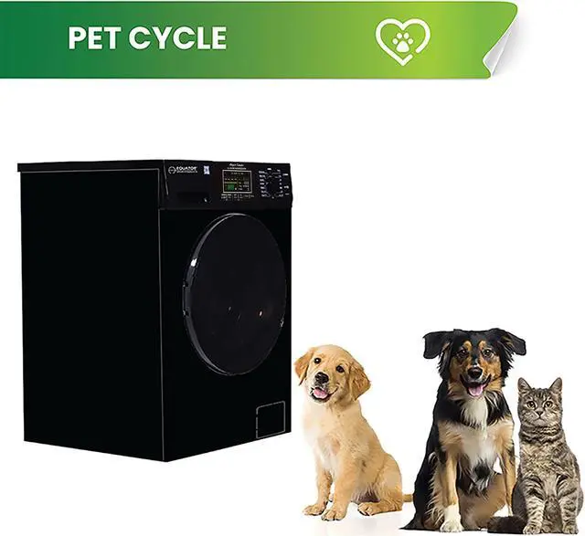 Alt view image 5 of 7 - Equator All-in-one Washer Dryer Ventless FULLY BUILTIN 0-CLEARANCE 1.62cf/15lbs 110V 1400RPM in  White