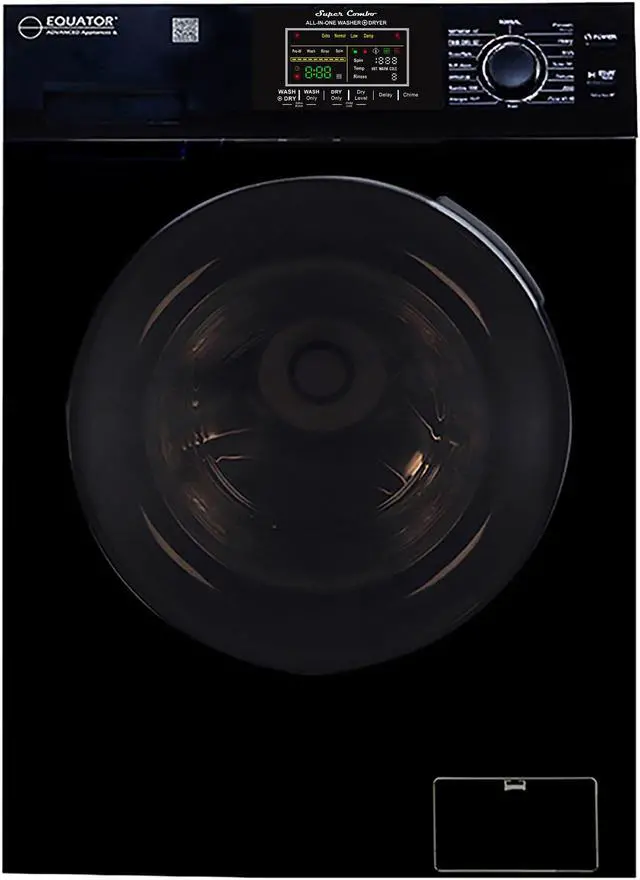 Main image of Equator All-in-one Washer Dryer Ventless FULLY BUILTIN 0-CLEARANCE 1.62cf/15lbs 110V 1400RPM in  White