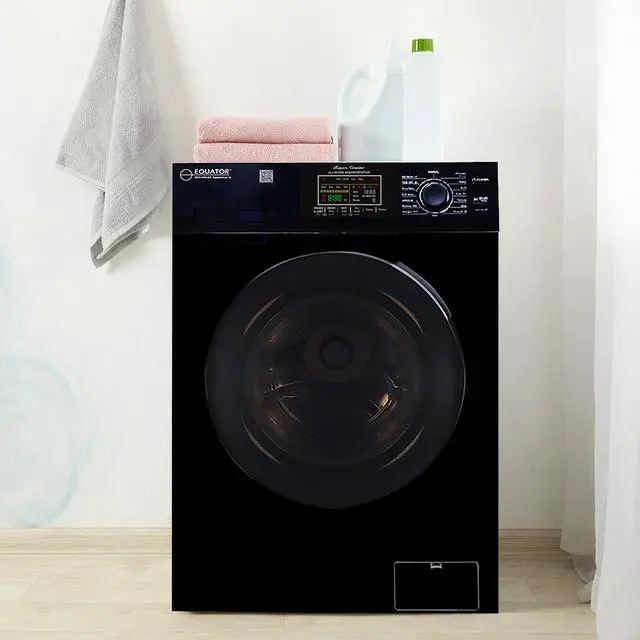 Alt view image 3 of 7 - Equator All-in-one Washer Dryer Ventless FULLY BUILTIN 0-CLEARANCE 1.62cf/15lbs 110V 1400RPM in  White