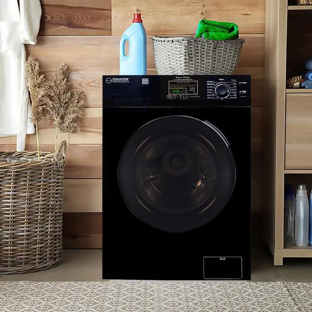 Alt view image 7 of 7 - Equator All-in-one Washer Dryer Ventless FULLY BUILTIN 0-CLEARANCE 1.62cf/15lbs 110V 1400RPM in  White