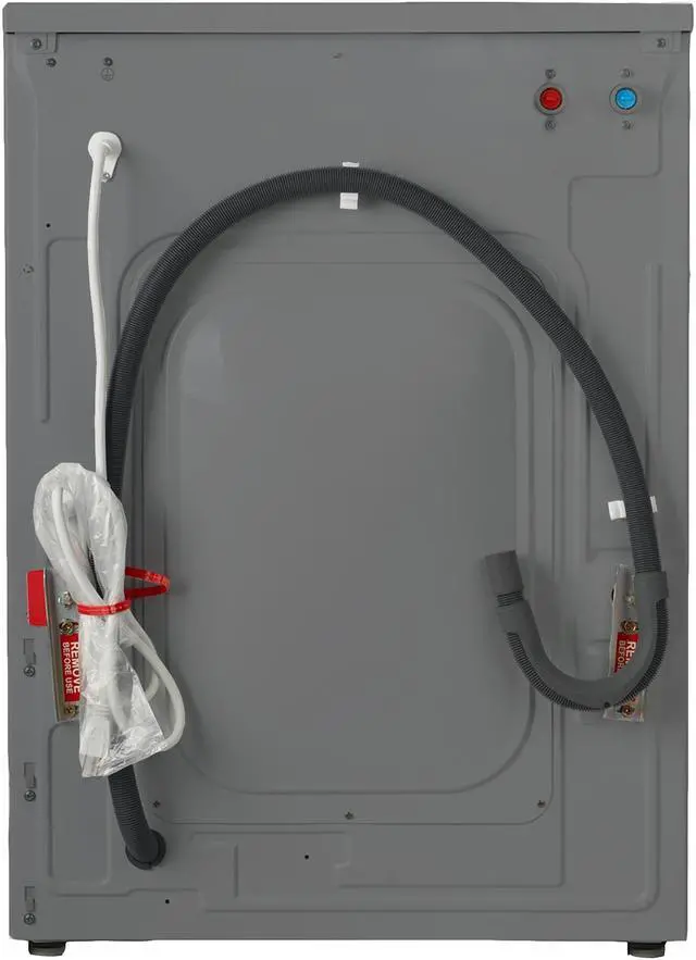 Alt view image 4 of 7 - Equator All-in-one Washer Dryer Ventless FULLY BUILTIN 0-CLEARANCE 1.62cf/15lbs 110V 1400RPM in Silver