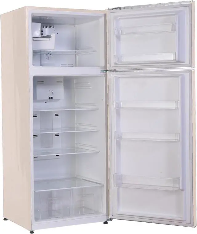 Alt view image 4 of 7 - Conserv 30in RETRO Refrigerator 18cf Top Mount w/AUTOMATIC ICE MAKER 110V Handle