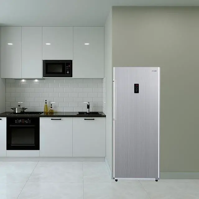 Alt view image 6 of 7 - Conserv 14cf Upright Freezer CONVERTIBLE REF Garage Ready E-Star 28in wide 110V in Stainless