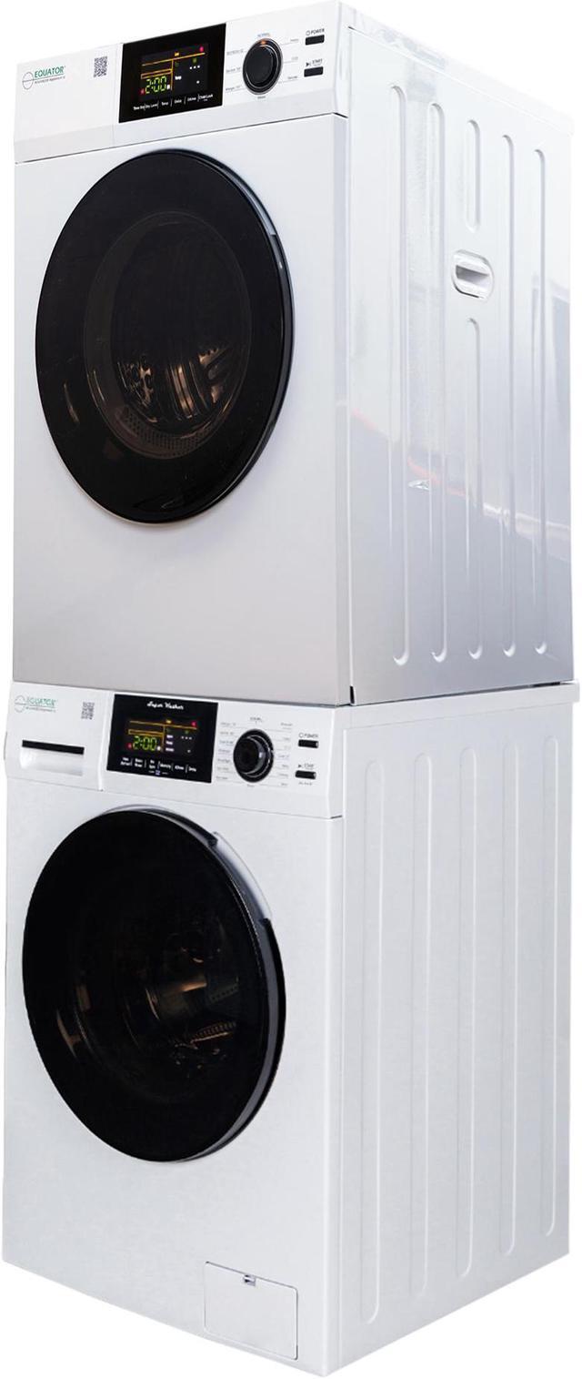 Alt view image 5 of 7 - Equator Digital Touch Apartment 110V Set 1.9cf Washer + Vented Digital 4cf Dryer