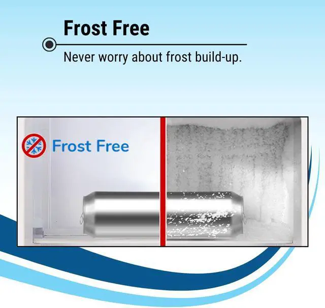 Alt view image 3 of 5 - 4.6cf Built-in/Freestanding Outdoor/Indoor Refrigerator with 7 Color LED Lights