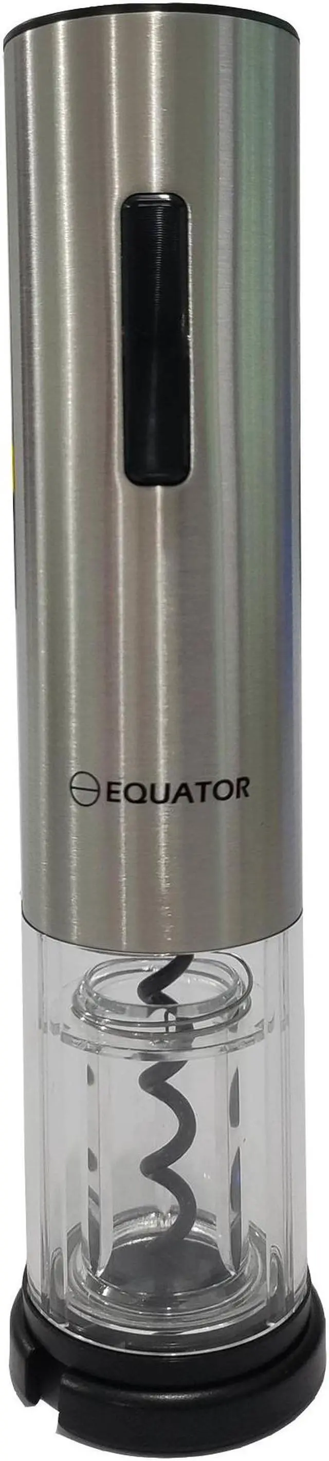 Main image of Equator Wine Bottle Opener Cordless RECHARGEABLE with DC Adapter Stainless