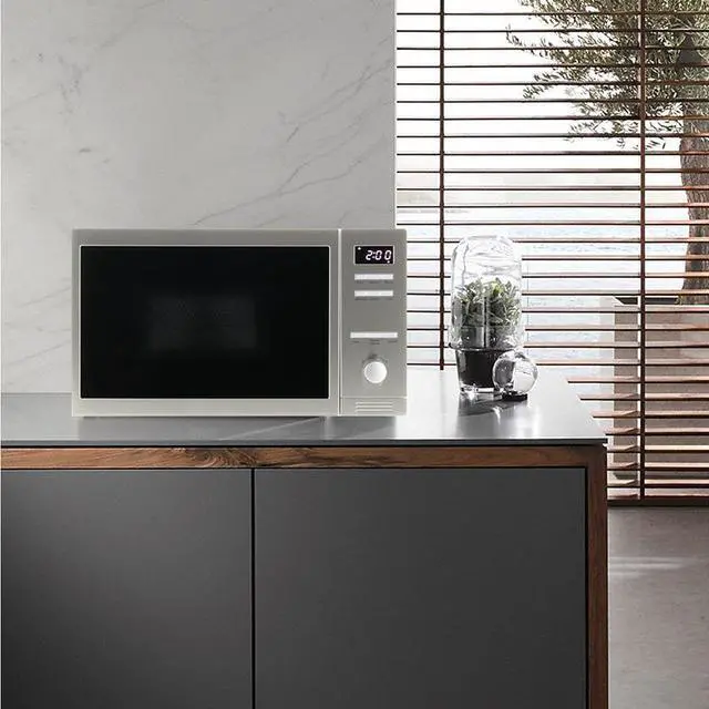 Alt view image 7 of 7 - Equator Hybrid Microwave+Oven 0.8 cu.ft. Free Standing/Built-in Stainless w/Trim