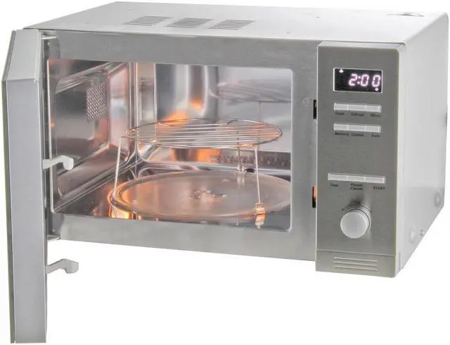 Alt view image 5 of 7 - Equator Hybrid Microwave+Oven 0.8 cu.ft. Free Standing/Built-in Stainless w/Trim