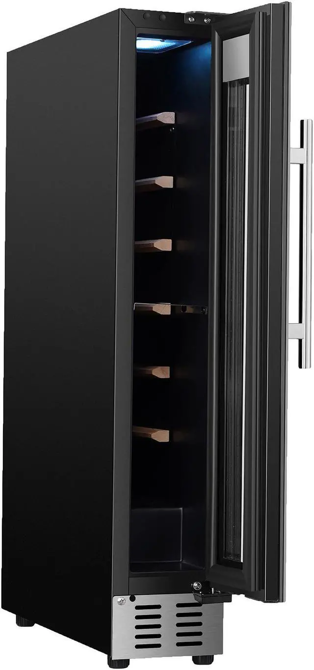 Alt view image 4 of 7 - Equator 9 Bottles Wine Refrigerator 1-Zone Freestanding/Builtin 7 Color LED 110V