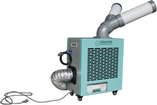 Alt view image 6 of 7 - Equator 10,000 BTU OUTDOOR-INDOOR AIR CONDITIONER HEATER 110V+Drip Pan Pump Kit