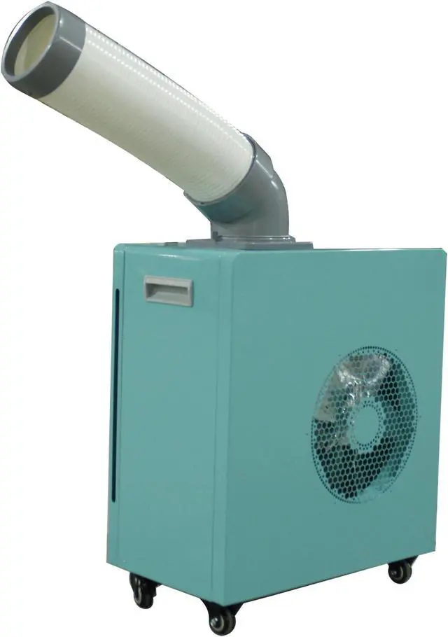 Alt view image 5 of 7 - Equator 3-in-1 OUTDOOR AC+HEATER+FAN 9000 BTU 110V w/Wheels 110V + Drip Pan+Pump