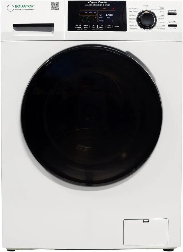 Main image of Equator All-in-One Washer Dryer VENTED-DRY 30% FASTER than Condense 15lb 110V