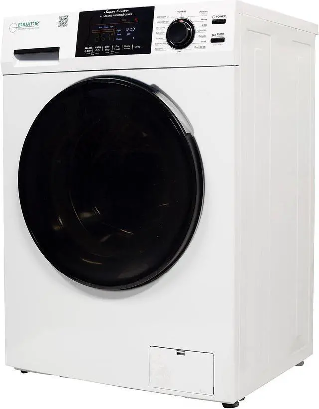 Alt view image 2 of 5 - Equator All-in-One Washer Dryer VENTED-DRY 30% FASTER than Condense 15lb 110V