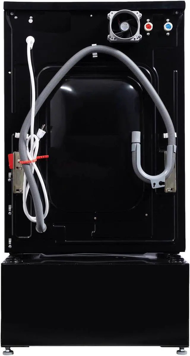 Alt view image 5 of 6 - Equator 1.6cf 110V Vented/Ventless Sani Combo Washer Dryer Pet Cycle + Pedestal