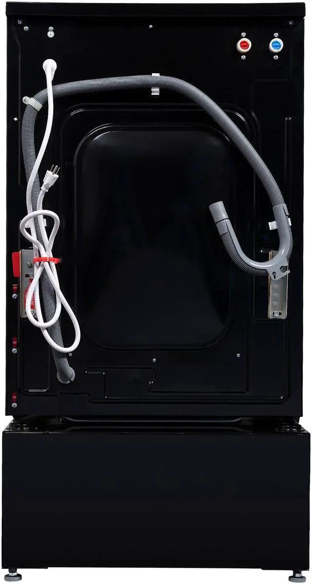 Alt view image 5 of 6 - Equator 1.6cf 110V condensing  Sani Combo Washer Dryer 0 Clearance with Pedestal