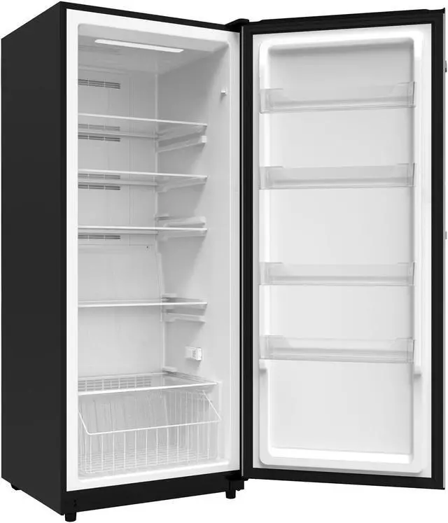 Alt view image 4 of 5 - Conserv 17cf Upright Freezer CONVERTIBLE REF Garage Ready E-Star 28in wide 110V in Black