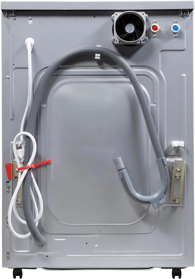 Alt view image 4 of 5 - Equator All-in-One Washer Dryer VENTLESS/VENTED PET 1.62cf/15lbs+Portability Kit
