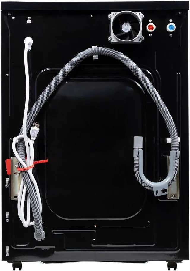 Alt view image 4 of 5 - Equator All-in-One Washer Dryer VENTLESS/VENTED PET 1.62cf/15lbs+Portability Kit