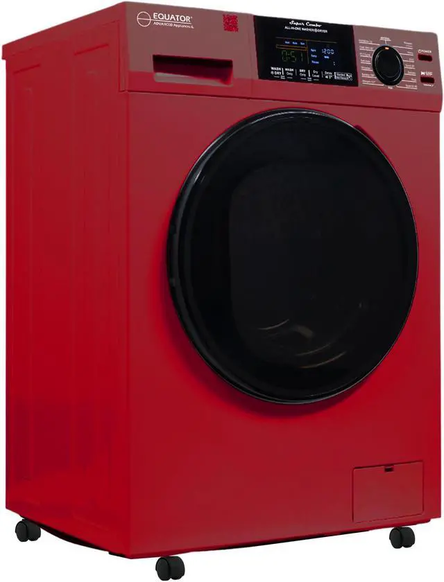 Alt view image 3 of 7 - Equator All-in-One Washer Dryer VENTLESS/VENTED PET 1.62cf/15lbs+Portability Kit