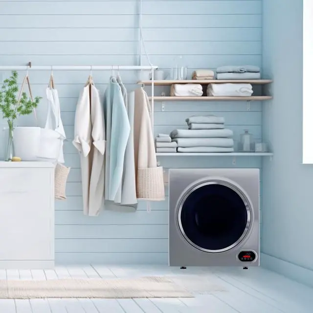 Alt view image 5 of 6 - Equator Compact Vented Sensor Dryer 3.5cf/13lbs 110V Bottom control DIGITAL