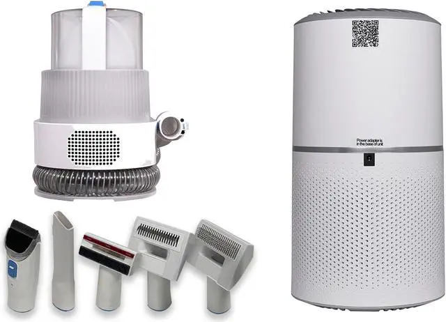 Alt view image 2 of 7 - Equator PET HEALTHY HOME SET Level 1 Groomer + Air Purifier 110V 269sf
