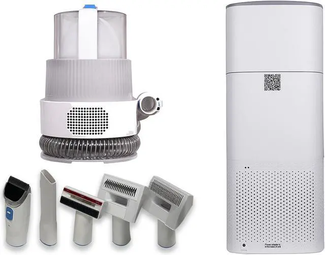 Alt view image 2 of 7 - Equator PET HEALTHY HOME SET Level 2 Groomer  Air Purifier Humidifier 110V 431sf