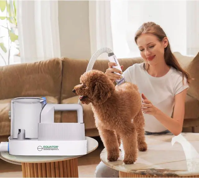 Alt view image 5 of 7 - Equator PET HEALTHY HOME SET Level 1 Groomer + Air Purifier 110V 269sf