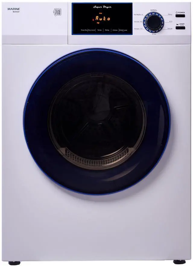 Main image of Equator MARINE ANTI CORROSION Stackable Compact Washer 1.6cf+Sensor Dryer 3.1cf 110V