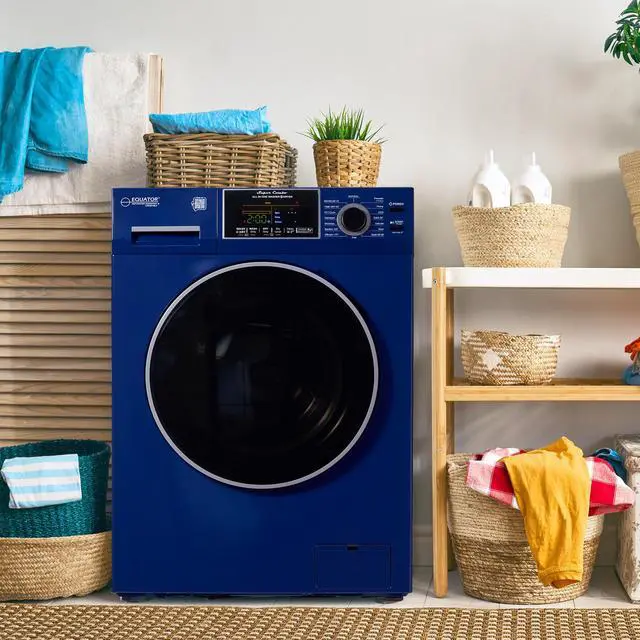 Alt view image 7 of 7 - All-In-One CONVERTIBLE Washer-Dryer 18lb/1.9cf SANITIZE ALLERGEN Cycle 1400RPM