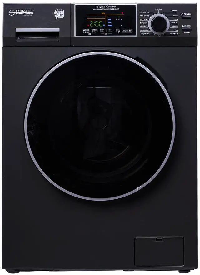 Main image of All-In-One CONVERTIBLE Washer-Dryer 18lb/1.9cf SANITIZE ALLERGEN PET Cycle 1400RPM