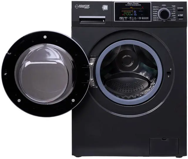 Alt view image 4 of 7 - All-In-One CONVERTIBLE Washer-Dryer 18lb/1.9cf SANITIZE ALLERGEN PET Cycle 1400RPM
