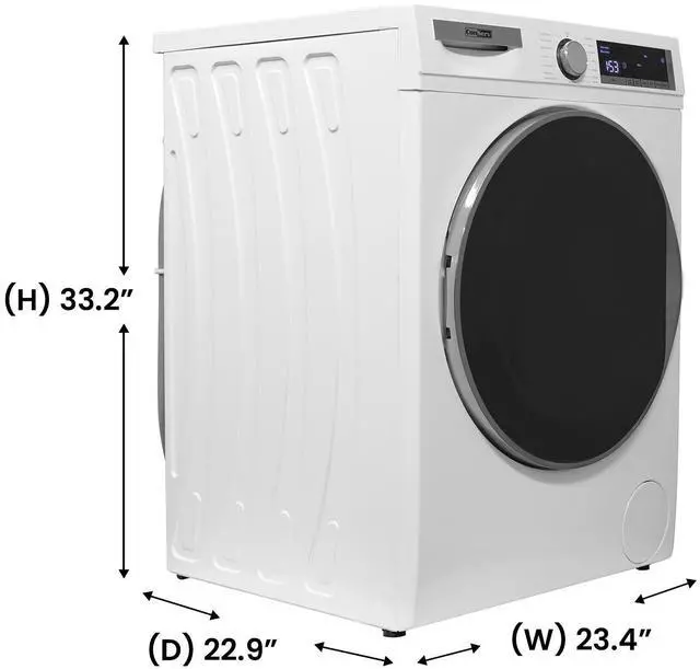 Alt view image 2 of 7 - Conserv LUXURY Washer 2.2cf 110V+Condensing Dryer 4cf 220V 2 Year Warranty Europe