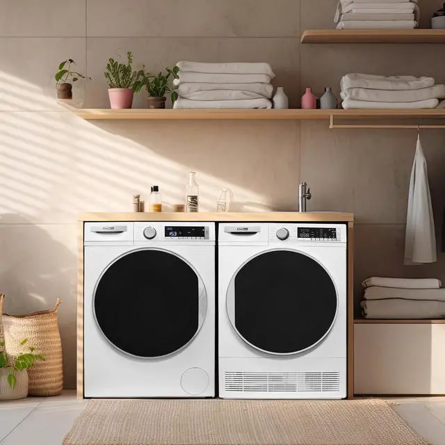 Alt view image 6 of 7 - Conserv LUXURY Washer 2.2cf 110V+Condensing Dryer 4cf 220V 2 Year Warranty Europe