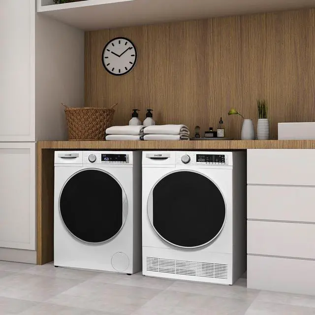 Alt view image 7 of 7 - Conserv LUXURY Washer 2.2cf 110V+Condensing Dryer 4cf 220V 2 Year Warranty Europe